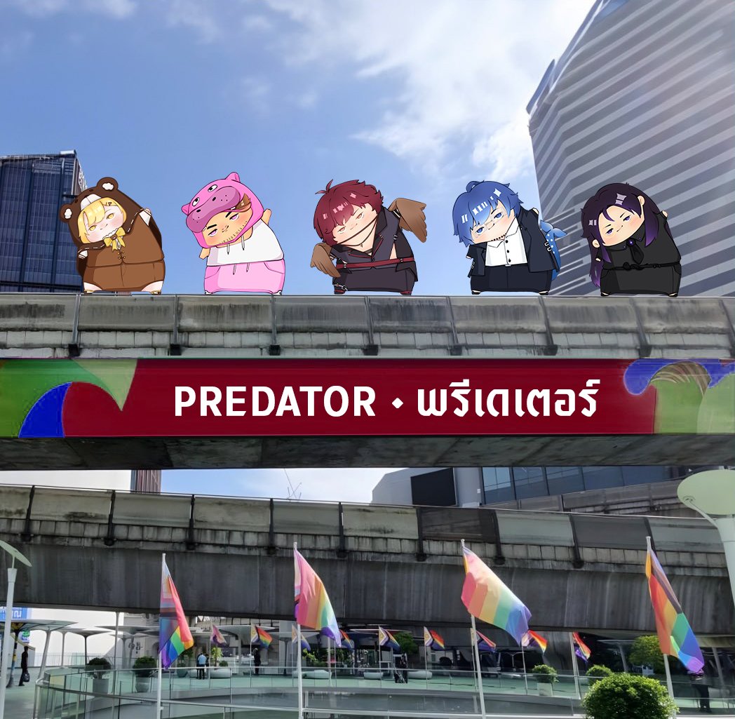 vprolive_'s tweet photo. สวัสดีชาวโลก พวกเราขบวนการ 5 สี Perdator มาแล้วววววว🐋🐍🐻🦅🦛
อย่าลืมมาติดตามพวกเรากันด้วยทุกคน
#vprolive #Vproliveproduction #vprolivevtuber #vprolivepredator #VtuberTH #vtuberthai #Ekaros_VPL #Sulliv_VPL #WalterVPL #Hugo_VPL #Kris_VPL https://t.co/bfnGSRvVVz