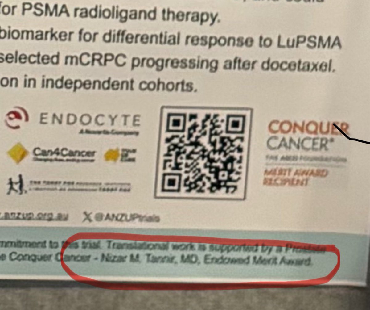Dr. Tannir continuing his legacy by supporting young investigators with “Nizar Tannir Endowed Merit Award”. Let’s give him a standing ovation #NizarTannir <a href="/MDAndersonNews/">MD Anderson Cancer Center</a>