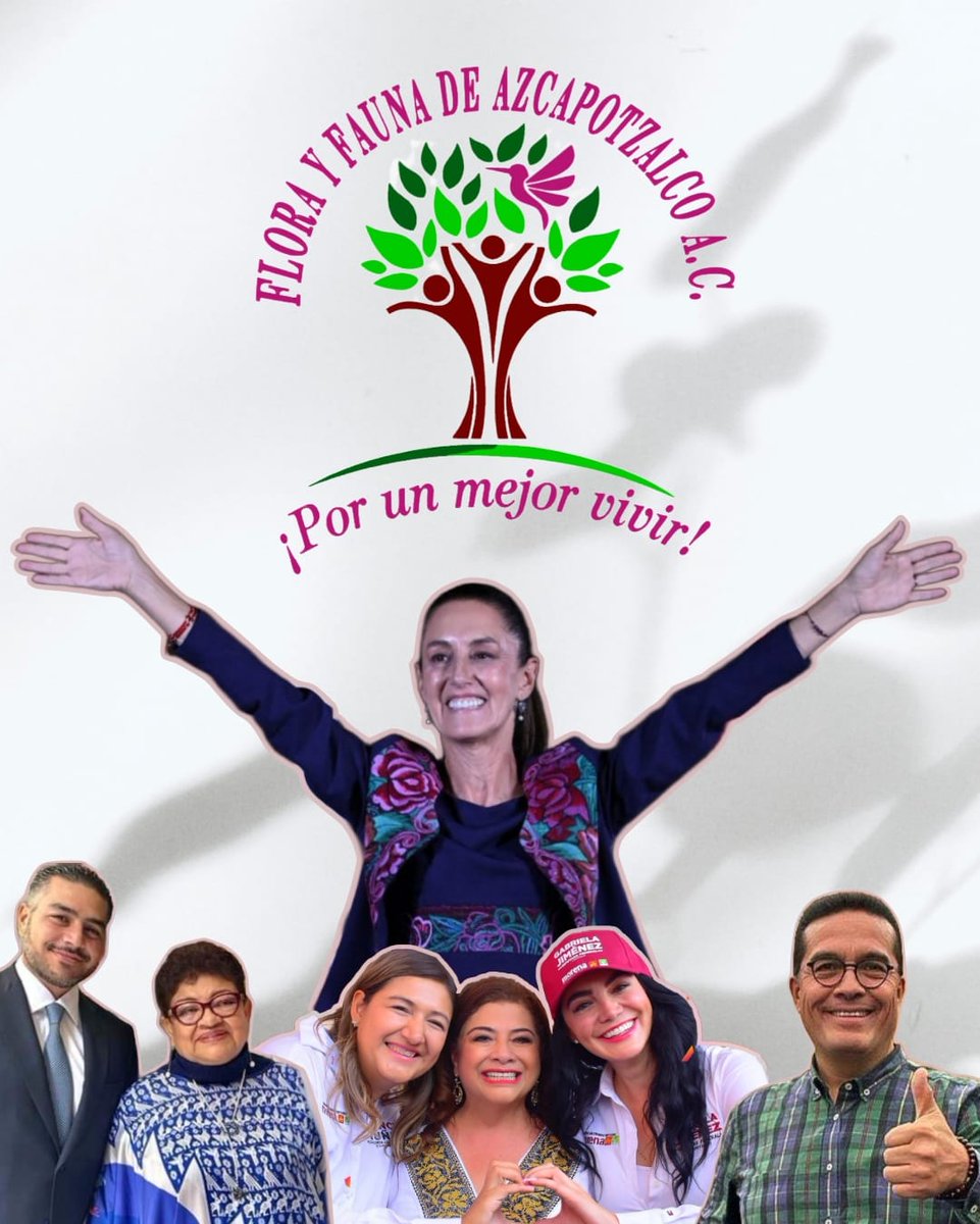 ✨¡Felicidades a los ganadores ! Claudia Sheinbaum, Clara Brugada, Gabriela Jimenez, Nancy Nuñez, Alejandro Carbajal, Omar García Harfuch y Ernestina Godoy.
Flora y Fauna de Azcapotzalco emocionada por un futuro verde lleno de vida 🌎💚 #Elecciones2024 #FuturoVerde #Azcapotzalco