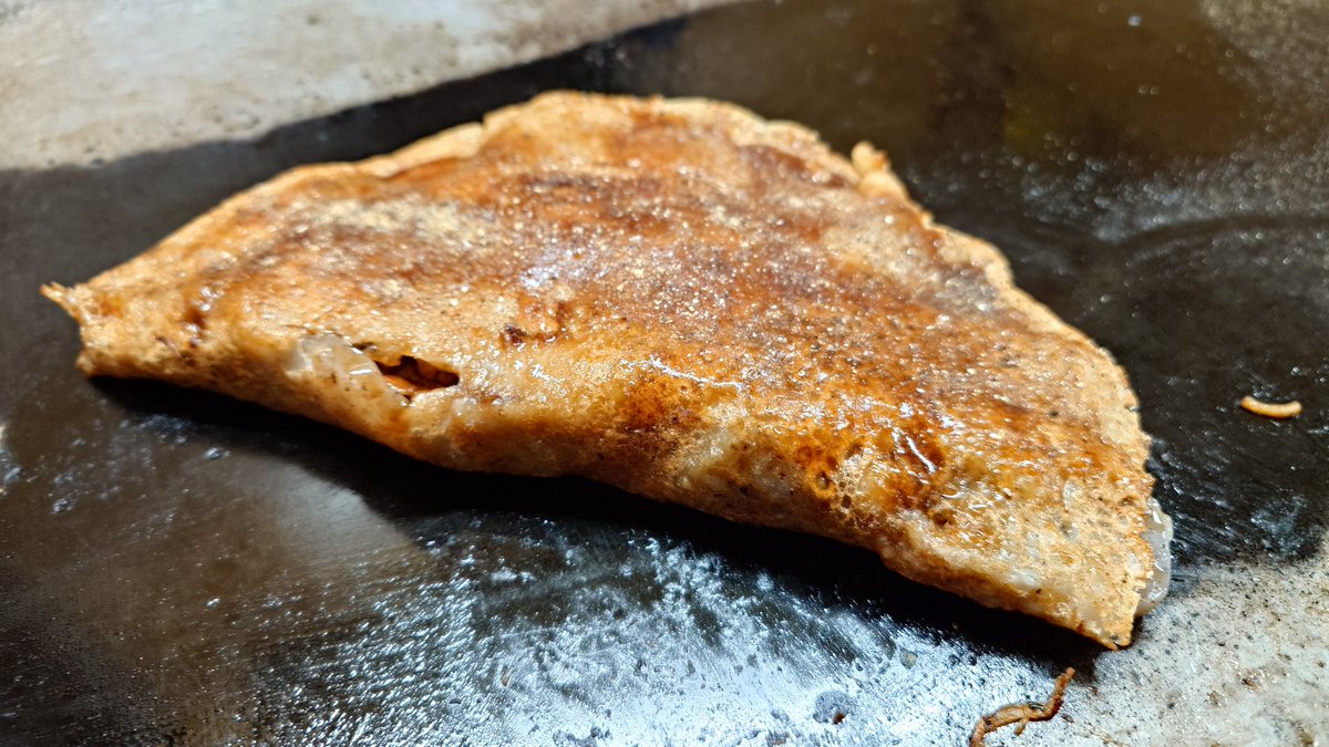 SHOGO_No1's tweet photo. 三原でランチ
ずっーと行きたかった銘店へ
広島に来たらお好み焼食べねばならぬ
美味しかったです
#お好み焼てっちゃん 
#三原 https://t.co/BFkHhYP57n