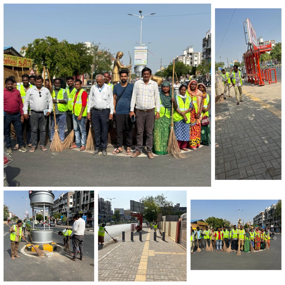 lokendra1069's tweet photo. પૂર્વ ઝોન નિકોલ વોર્ડમાં નિર્મળ ગુજરાત અંતર્ગત 4 જૂન ના સફાઈ કાર્યક્રમ અંતર્ગત આજે મોડેલ રોડ રસપાનથી શુકન ચારરસ્તા ખાતે સ્વચ્છતા કાર્યક્રમનું આયોજન કરેલ
#AMC #amcforpeople #SwachhSurvekshan2024 #SwachhAmdavad #swachhgujarat2024 #sbm2024 #ahmedabad #MunicipalCorporation https://t.co/VR9zemqoQV