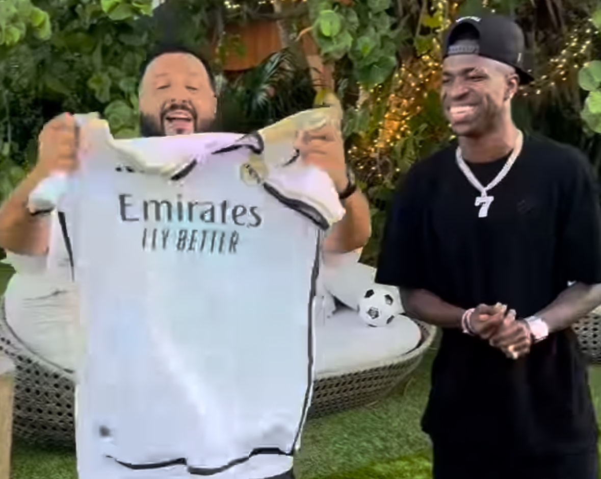 MadridXtra's tweet photo. 🗣️ DJ Khaled: “Number 7, goddamn, I’m framing this.” https://t.co/Shz7ujP2HB