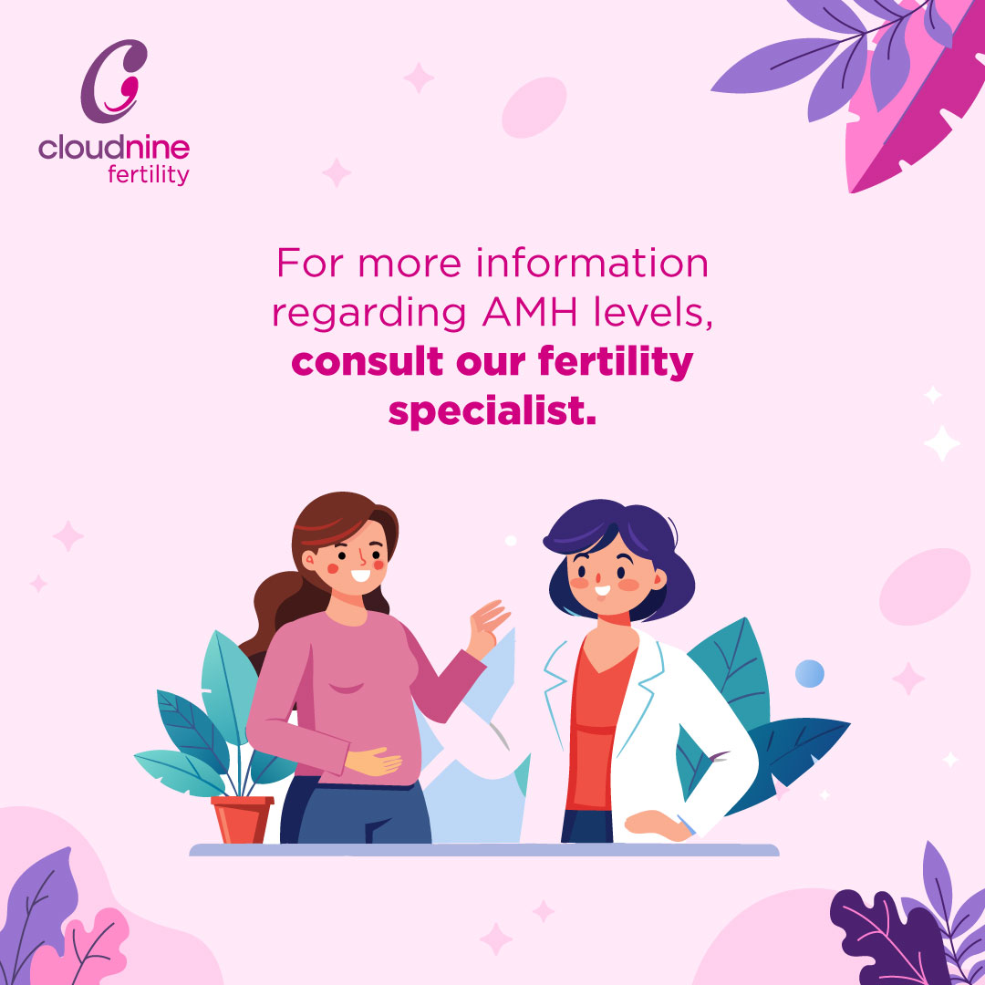cloud9fertility's tweet image. 👩 AMH levels measure a woman's ovarian reserve. Higher AMH generally means more eggs while lower AMH suggests fewer eggs. 🧫️

#cloudninefertility #oncloudnine #AMHLevels #WomenHealth #OvarianReserve #HormoneHealth #FertilityAwareness
