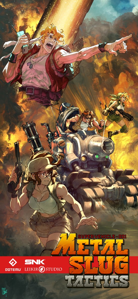 「SAY LESSSSSS #MetalSlugTactics 」|D.のイラスト