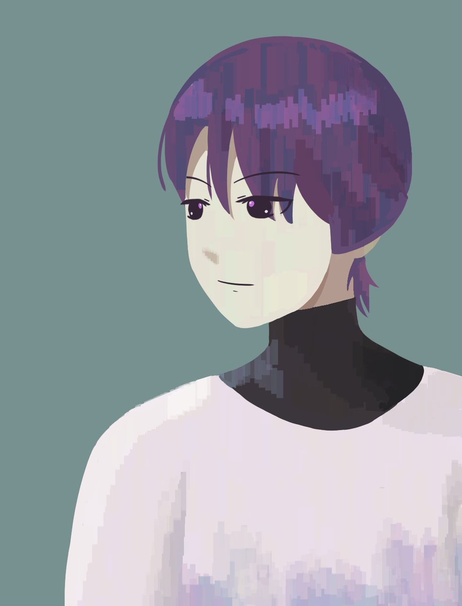 catty_bee's tweet photo. Trying out new oddly satisfying brush #wanderer #GENSHINIMPACT #drawing https://t.co/P5QNbzA5Nv