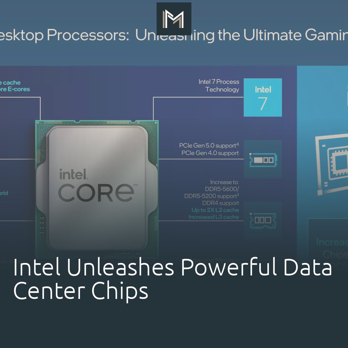 Market_WiseGuy's tweet image. Intel takes on AMD in the data center market with its latest lineup of high-performance chips, aiming to reclaim market share and boost revenue in the growing cloud computing space #IntelVsAMD #DataCenterChips #CloudComputing #ServerProcessors #TechRivals #SiliconWars