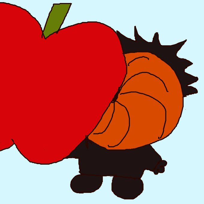 「apple standing」 illustration images(Latest)