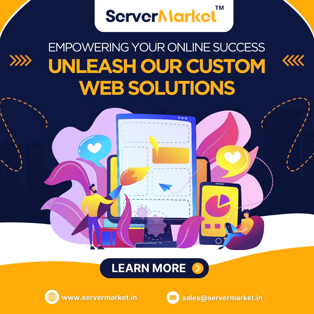 Im_servermarket's tweet image. Seamless hosting solutions for seamless online experiences." 🌐🚀 #SmoothSailing #WebMasters #server #hosting #tech #innovation #servers #plans #offer #hostingprovider #dedicated #vps #cloud