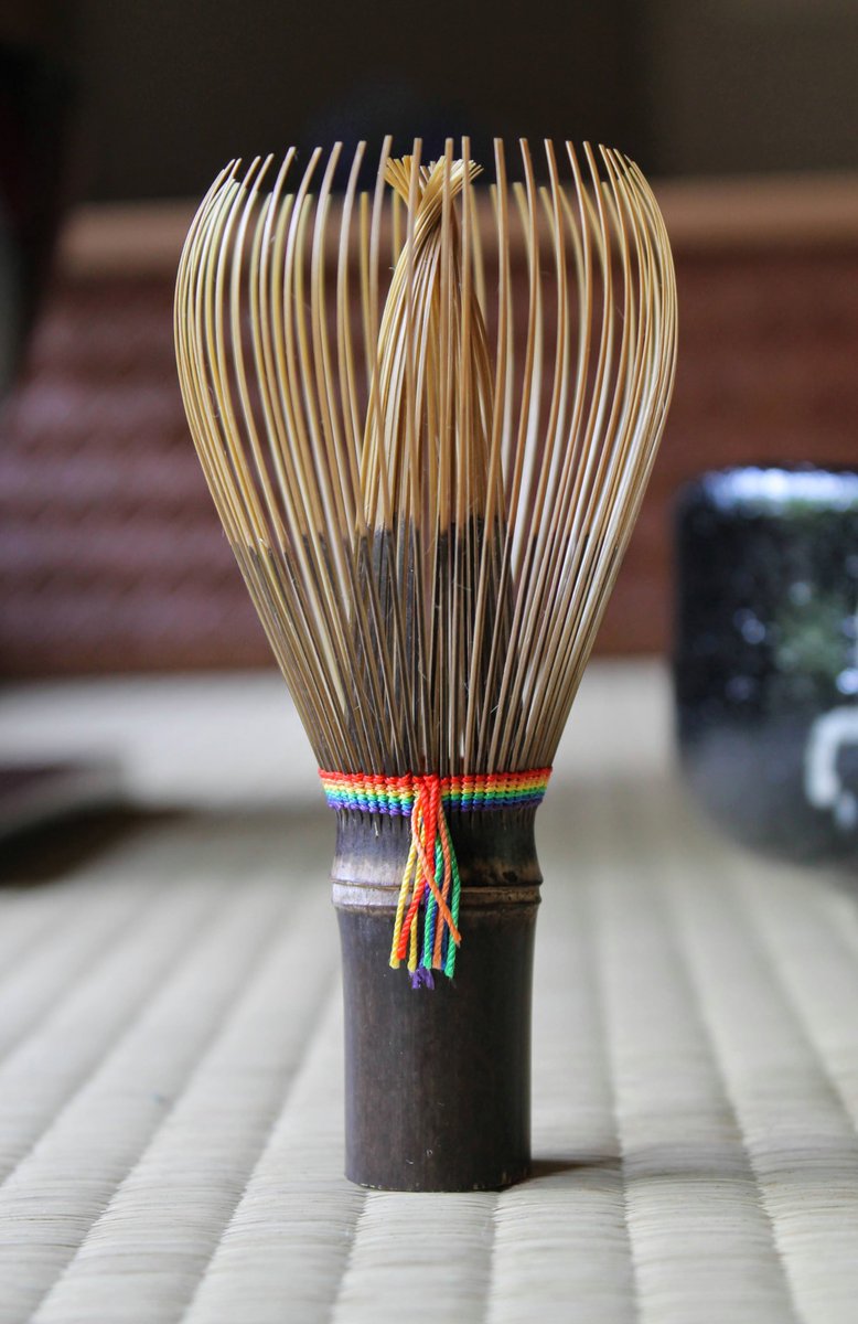 🥰

#Pride #PrideMonth #PrideMonth2024 #Pride2024 #teaceremony #茶道 #chasen #茶筅