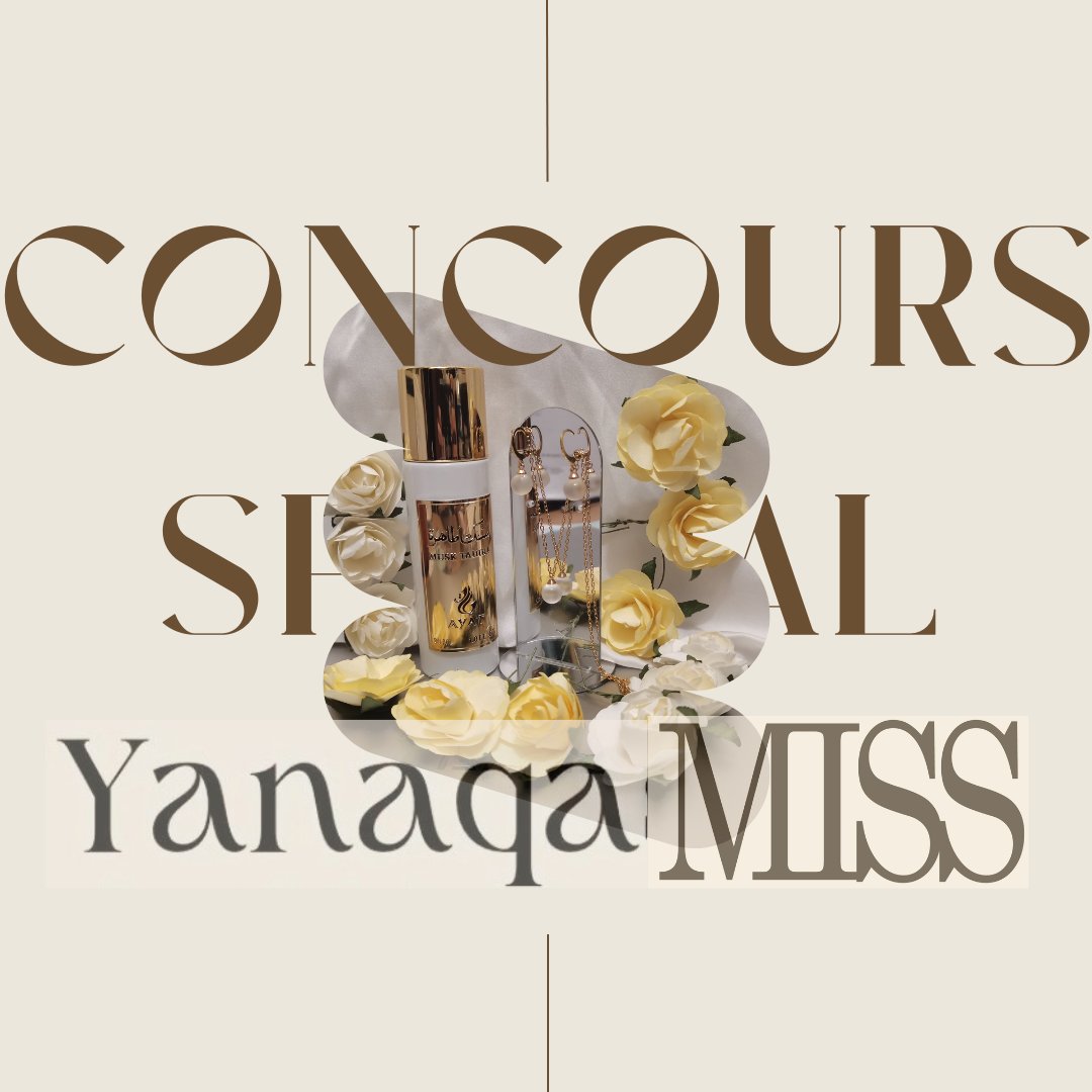 artbymissfr's tweet photo. CONCOURS🎊

السلام عليكم ورحمة الله وبركاته 

Tentez de gagner : 
Homme qui gagne : 1 set Sakura pour sa mahram favori + 1 parfum Khamrah) 

Femme : 1 set Sakura + 1 brume Tahara Vanilla 

Pour participer : 

➡️Conditions: RT + Follow
@yanaqasib @_ArtbyMiss
🗓️Résultat le 9 juin https://t.co/X8n0eQUIVP
