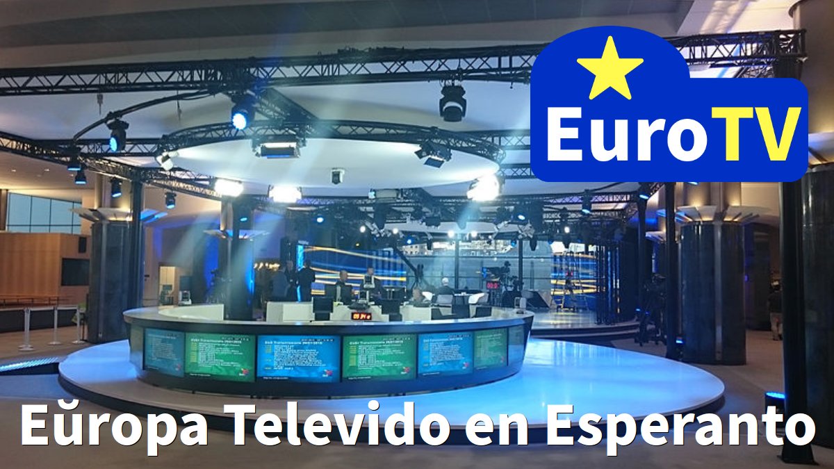 EsperantoEDE's tweet photo. #Europeennes2024 
📺📺📺 
Lançons une chaîne de télévision européenne en espéranto avec des programmes éducatifs, culturels et informatifs  — faisons vivre l’Europe ! https://t.co/lpbbj42G2w