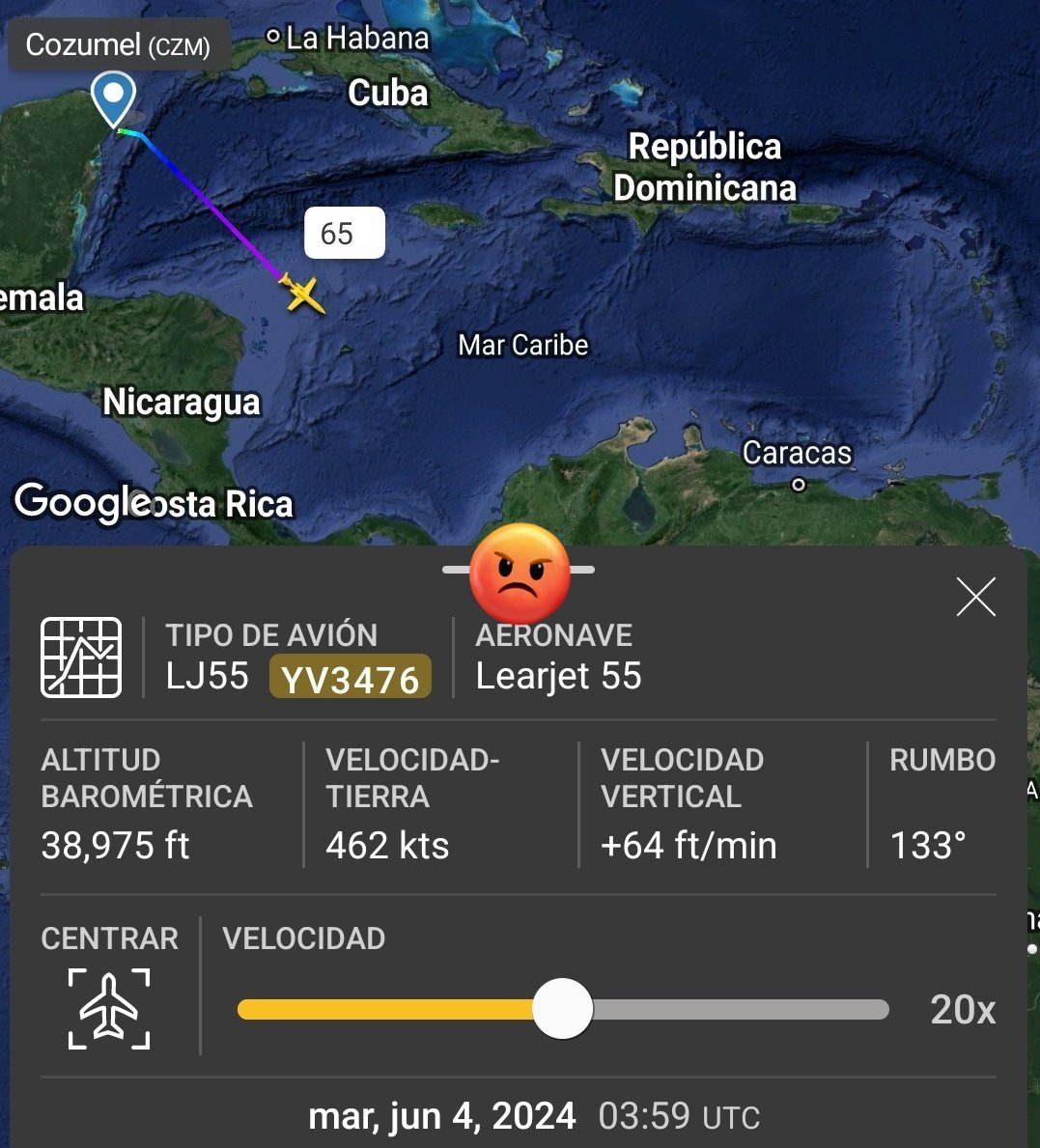 Arr3ch0's tweet photo. Quién recibe al jet privado #YV3476 llegando a Maiquetía a las 2am. Éste es su 3er viaje a Toluca 🇲🇽 en 4 días. 3 hrs y 30 min duró la visita. https://t.co/5ro6Pxy4sw