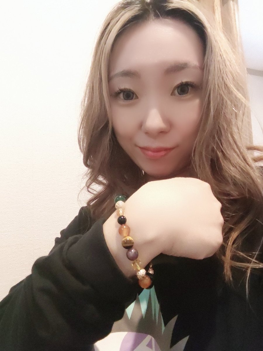 ギャル霊媒師 飯塚唯 コラボ パワーストーン ブレスレット 縁 えん