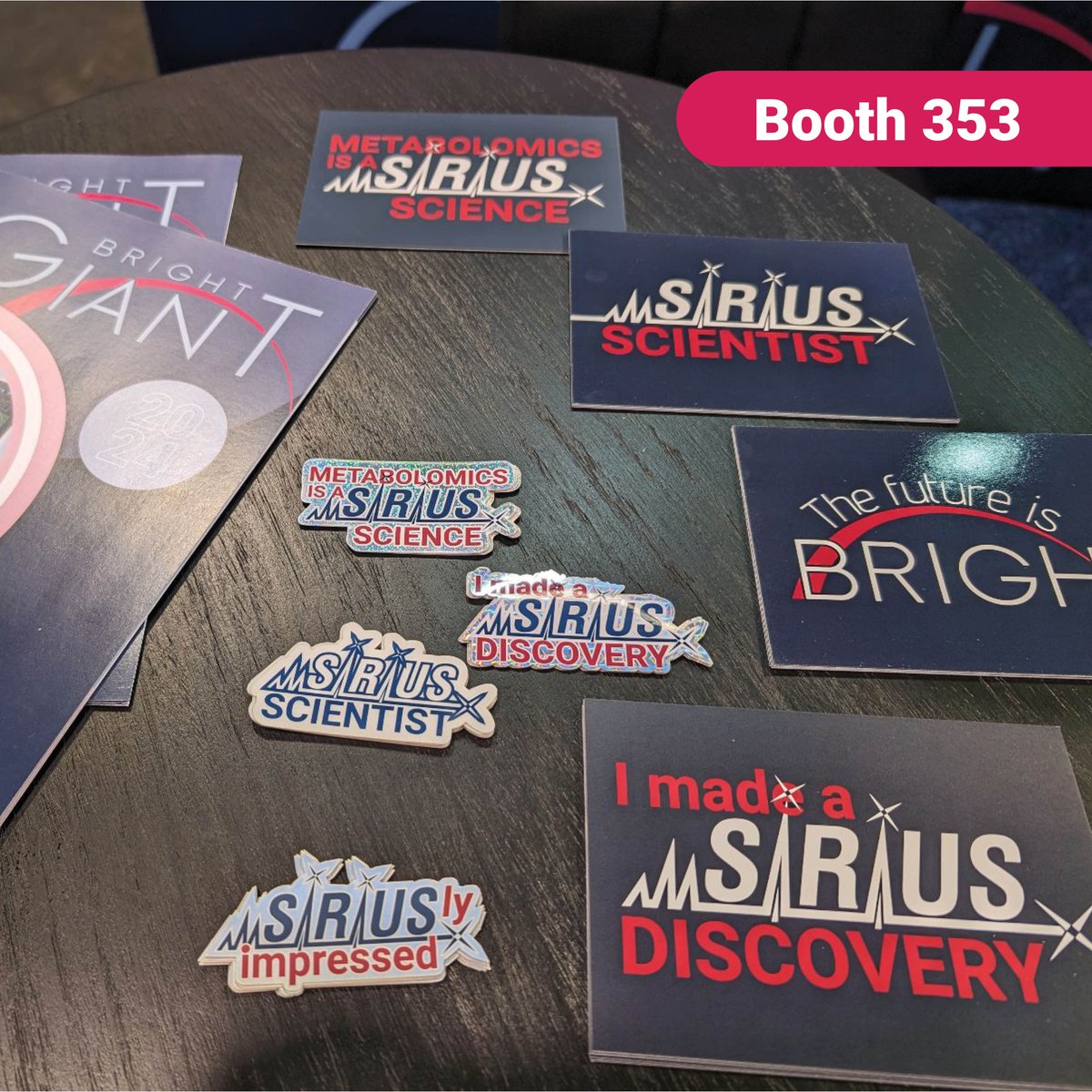 Bright Giant (@bright_giant) on Twitter photo Come to our booth 353 at #ASMS2024 to have a look at our freshly released #SIRIUS6 software, talk to our experts about the new features and get yourself a sticker or postcard.
#SIRIUS_MS #MSSoftware #SmallMoleculeAnnotation #metabolomics Come to our booth 353 at #ASMS2024 to have a look at our freshly released #SIRIUS6 software, talk to our experts about the new features and get yourself a sticker or postcard.
#SIRIUS_MS #MSSoftware #SmallMoleculeAnnotation #metabolomics