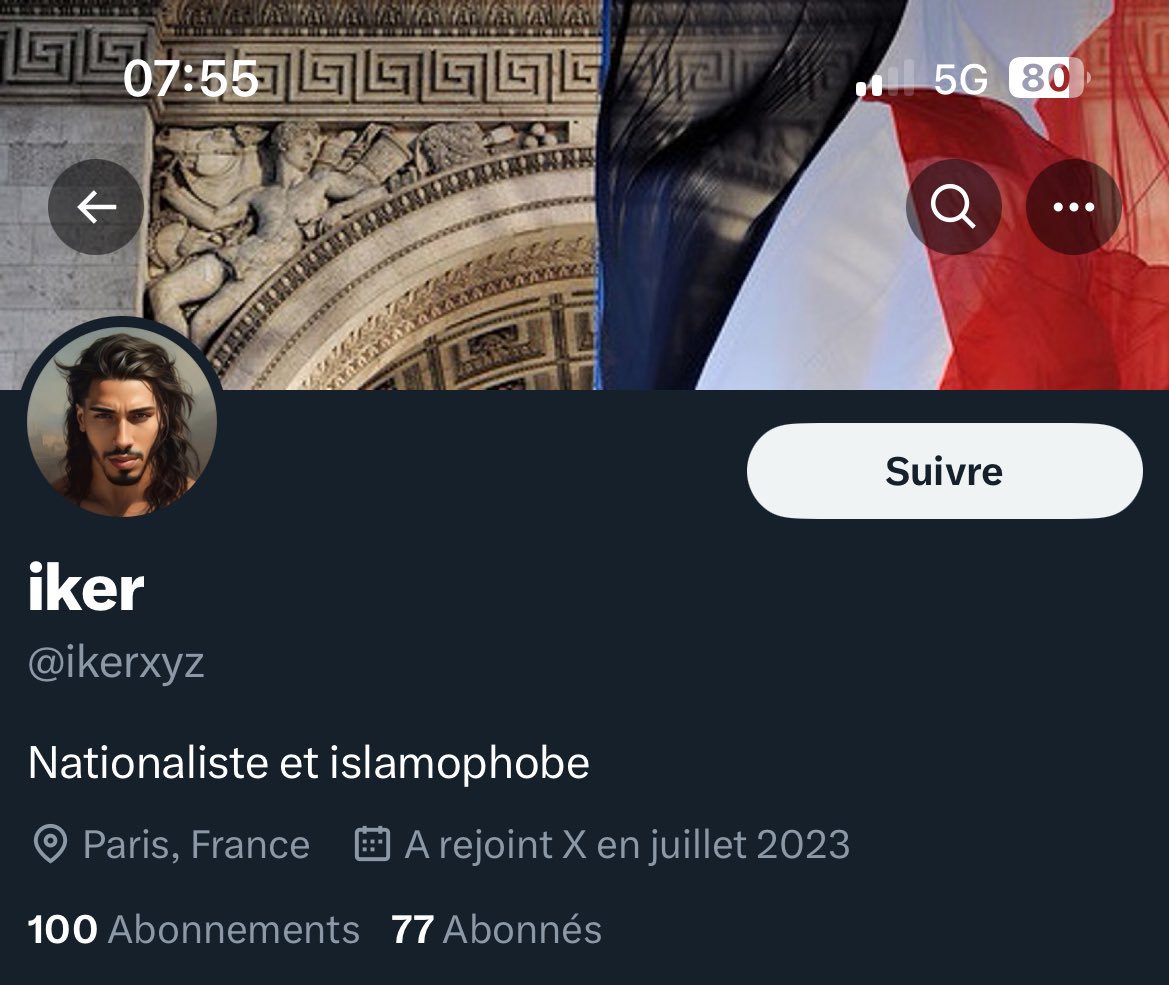 Lawyd_LDS's tweet photo. Les gens sont tellement à l’aise maintenant que ça mets même en bio islamophobe normal https://t.co/3Ndzk8bc9v