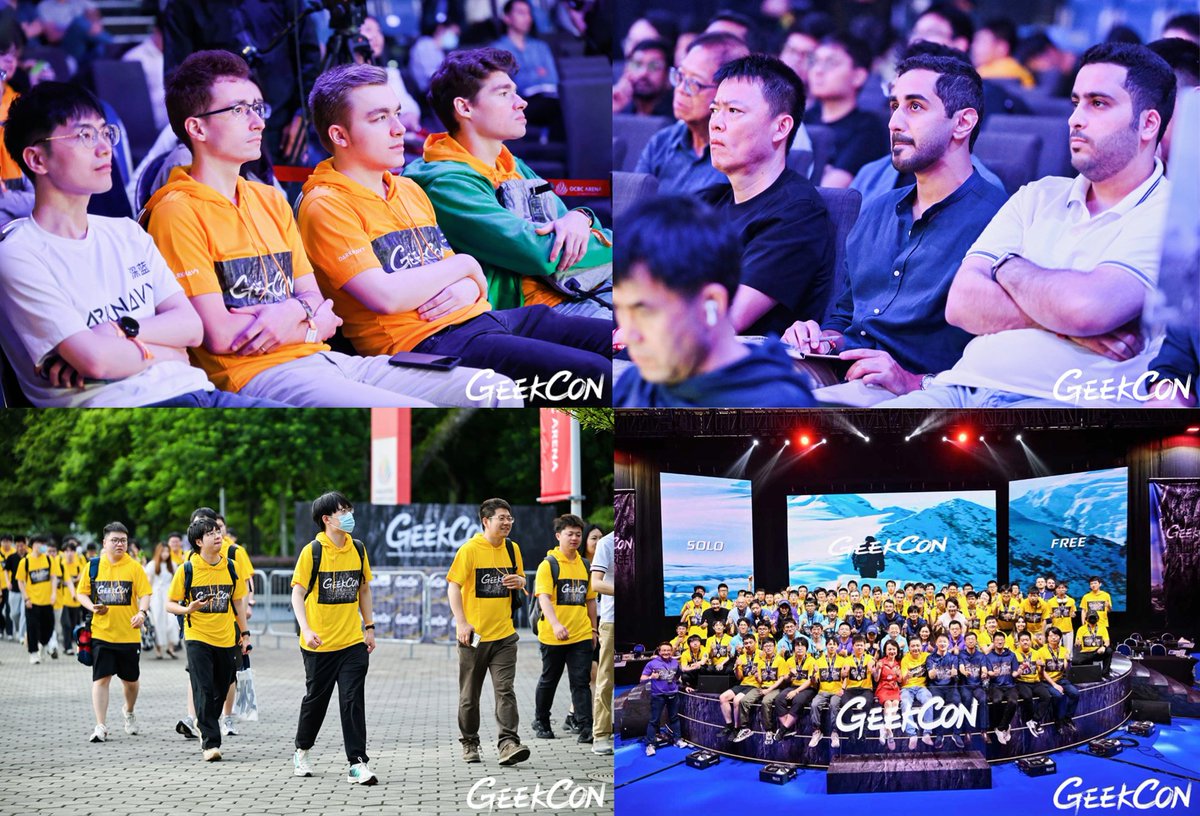 GEEKCONTOP's tweet image. GEEKCON 2024 International Highlights m.alltuu.com/album/21430336…