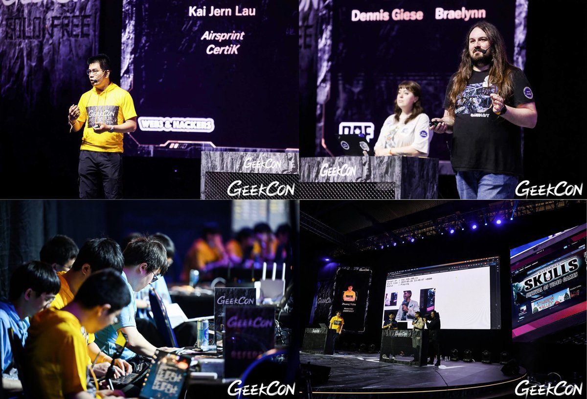 GEEKCONTOP's tweet image. GEEKCON 2024 International Highlights m.alltuu.com/album/21430336…
