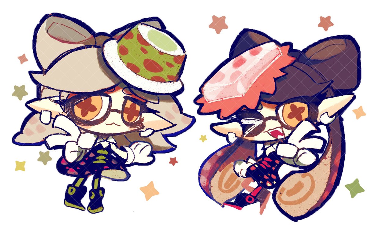 No_Eye_Deeer's tweet photo. Just sooooo cute!!!
♡ thank you ଘ(੭ˊ꒳​ˋ)੭✧

#Splatoon #スプラトゥーン
#Marie #Callie #SquidSisters

————————
Amazing art done by: @miemiecat233 
Commission belongs to: me https://t.co/rEozBX06tV