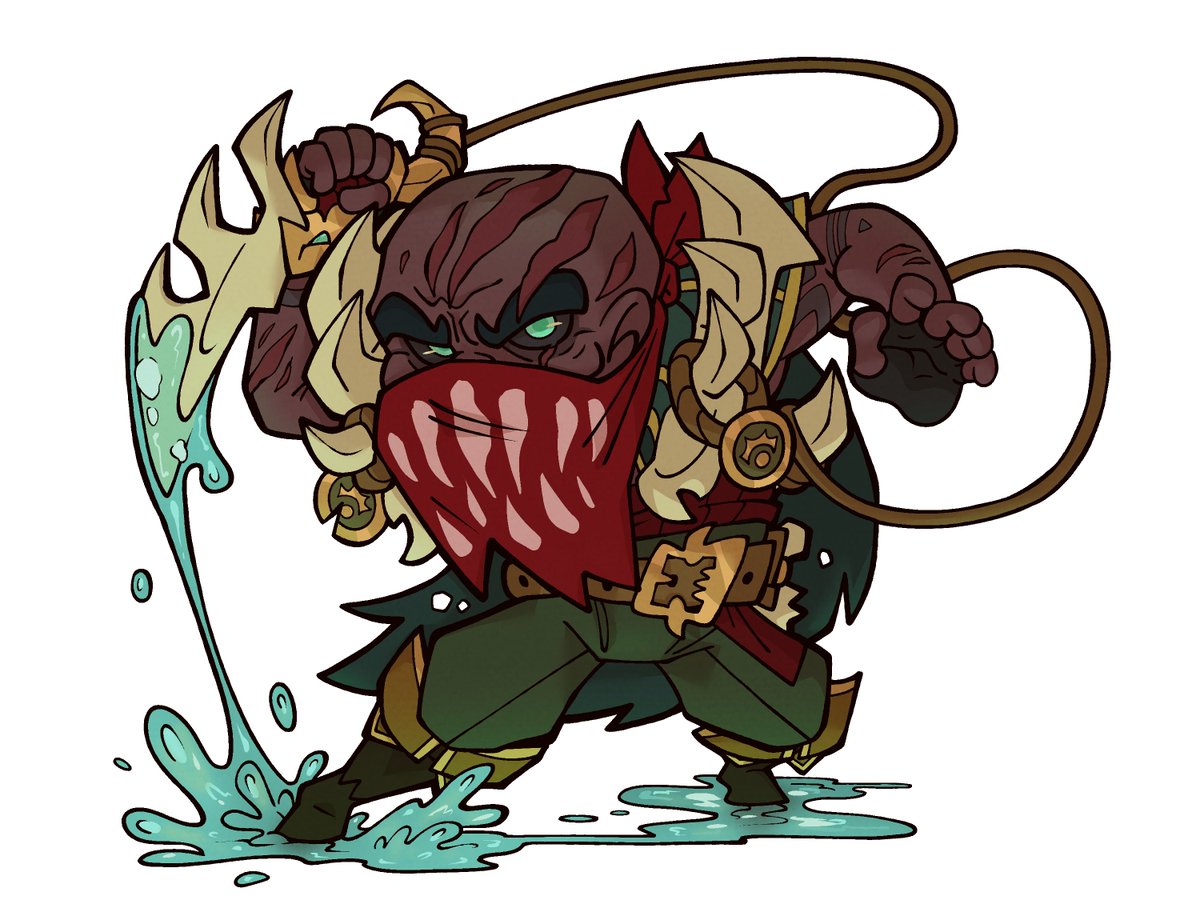 Not_so_Ch3r____'s tweet image. Pyke cheeb for @Sacroix_art !

#pyke #leagueoflegends