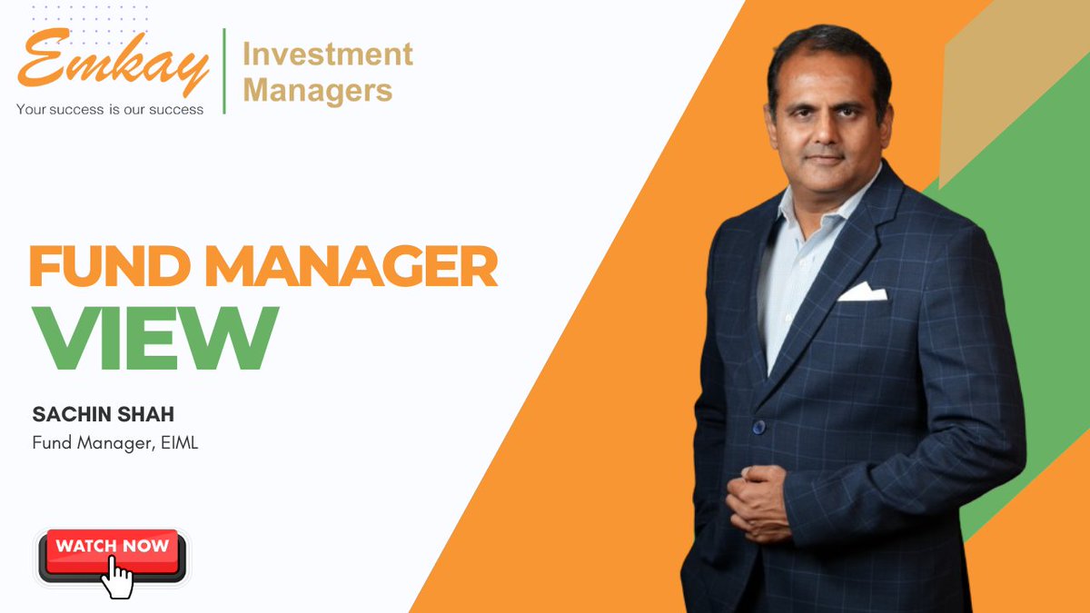 EmkayInvestment's tweet photo. The latest episode of Fund manager view deep dives into the factors impacting the markets in the long run. Watch Sachin Shah as he shares his application of E-QUAL on successful investing over a decade. 

Watch now https://t.co/UGahacJMQj

#Stockmarket #investing #PMS #EIML https://t.co/HSUe70RybZ