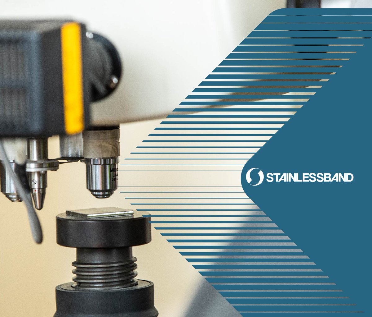 stainlessband_'s tweet image. We pride ourselves on quality. . Our in-house tensile, hardness and chemical analysis testing has provides assurance to our customers.  #tensiletesting #stainlesscoilproducts