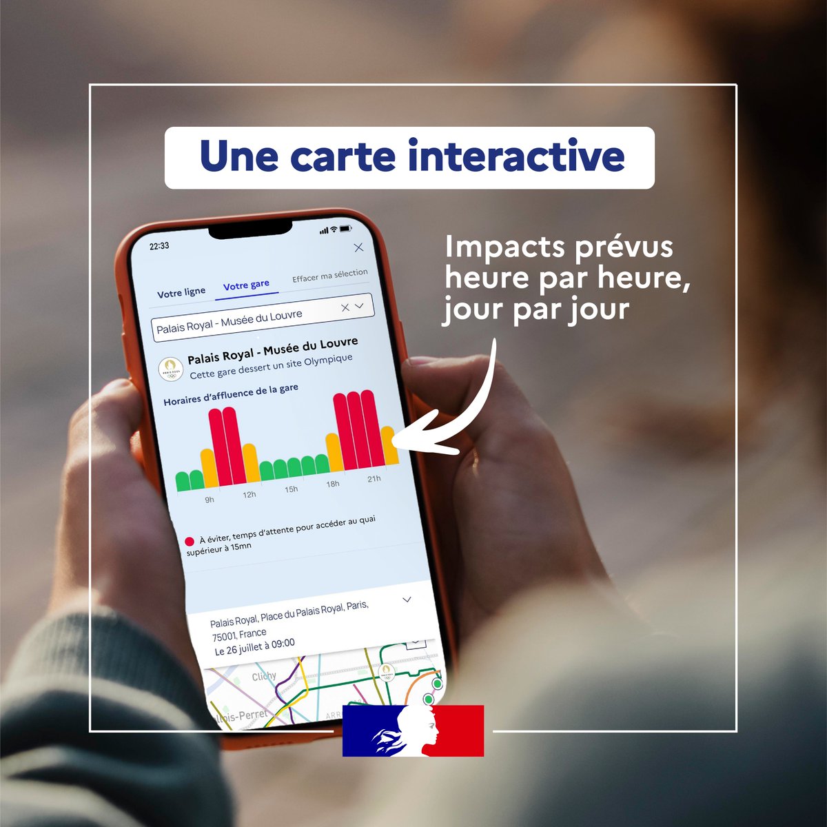 Gendarmerie_078's tweet image. #JOP2024 🔵

A l&apos;approche des jeux #programmez, #anticipez, #facilitez vos déplacements 🔽