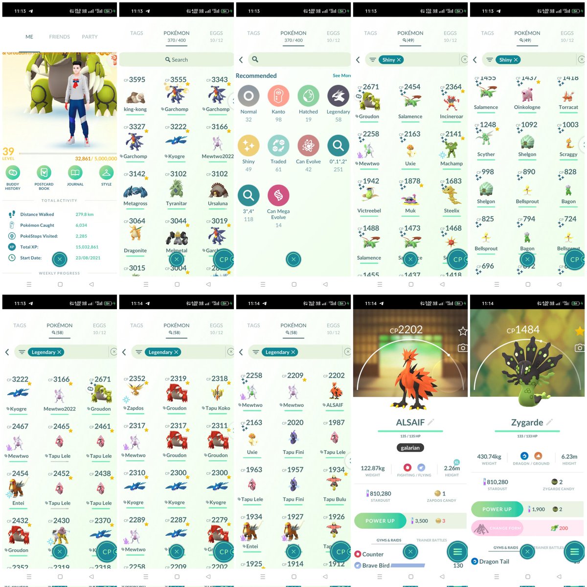 KIRITOBISWAS's tweet image. 39 level Pogo account ✨✨
Dm @KIRITOBISWAS
49 Shiny Pokemon ✨✨

58 legendary Pokemon 🐲🐲

3 Shiny legendary ✨💥 

1 shoundo legendary ✨✨💯 

Good Pokemon collection 💥✨✨✨

Dm to more information 💙 
@KIRITOBISWAS ✨✨