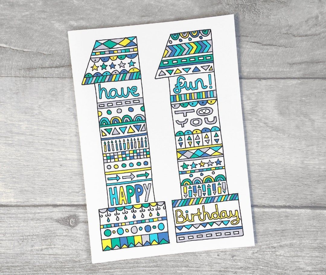 Send them Happy Birthday wishes with this fun card! Available in ages 9 to 13 buff.ly/4ceRTsV #Earlybiz #onlinecraft