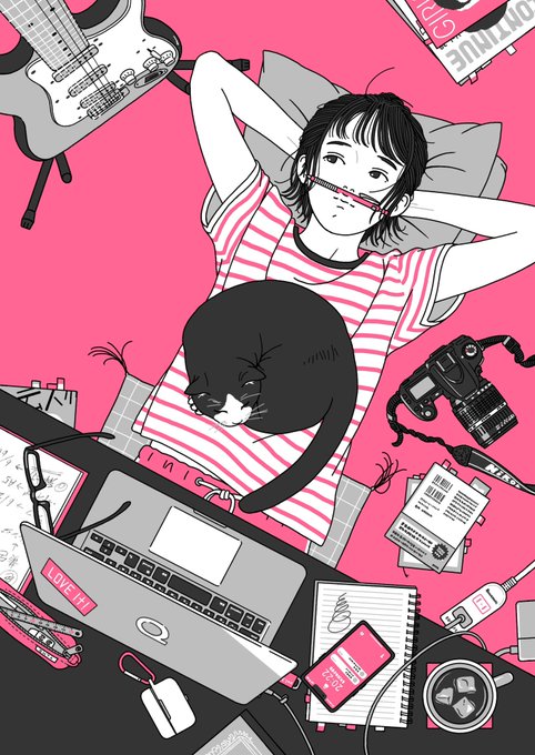 「1girl phone」 illustration images(Latest)