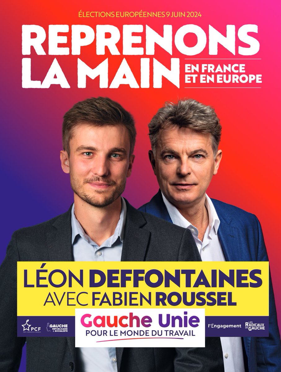 camille_petron's tweet image. J'ai l'honneur d'être candidat sur la liste « Gauche Unie pour le monde du travail » portée par @L_Deffontaines et soutenue par @Fabien_Roussel, ce dimanche, si vous hésitez, faite le choix d'une liste composée de militantes et militants sincères, proches du réel.
