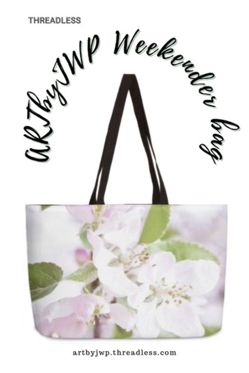 jo_artbyjwp's tweet image. Pretty 100% spun polyester @threadless weekender bag with spring blossoms apple tree by ARTbyJWP:   artbyjwp.threadless.com/designs/spring…

Choose between cotton web woven handles or rope handles - Printed on both sides

#weekenderbag #beachessentials #threadless #fabricbag #bags #giftideas
