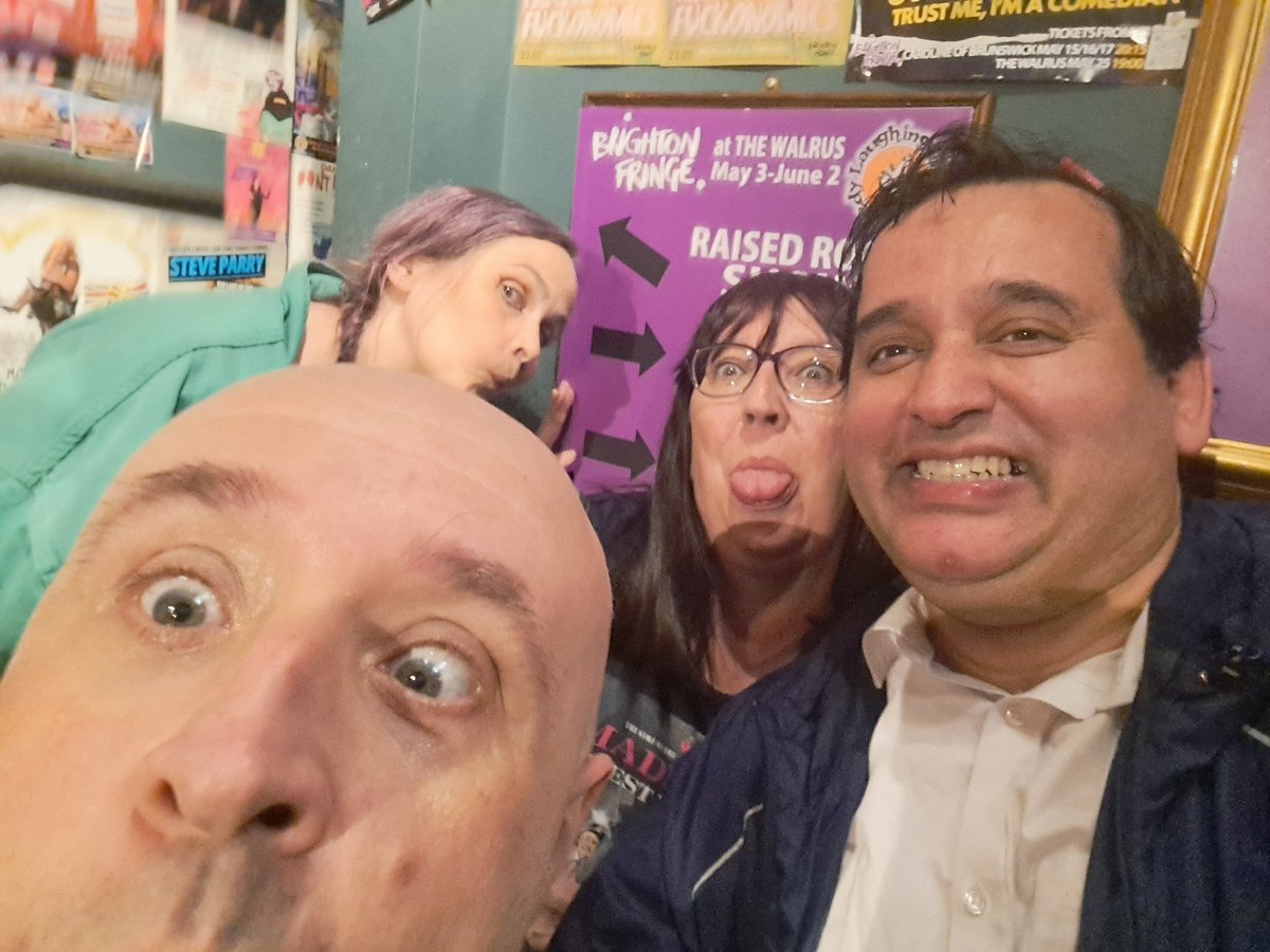 Yasser Kayani (@ykayani81) on Twitter photo Thank you deeply to everyone who came to see us for our <a href="/chaos_theory_1/">Chaos Theory</a> show 'Lady Chatterley's Liver at the <a href="/brightonfringe/">Brighton Fringe</a>. It was so much fun. And to The Walrus for hosting us. More comedy mayhem to come at The Edinburgh Fringe in August. xx
#chaostheory
#brightonfringe Thank you deeply to everyone who came to see us for our <a href="/chaos_theory_1/">Chaos Theory</a> show 'Lady Chatterley's Liver at the <a href="/brightonfringe/">Brighton Fringe</a>. It was so much fun. And to The Walrus for hosting us. More comedy mayhem to come at The Edinburgh Fringe in August. xx
#chaostheory
#brightonfringe