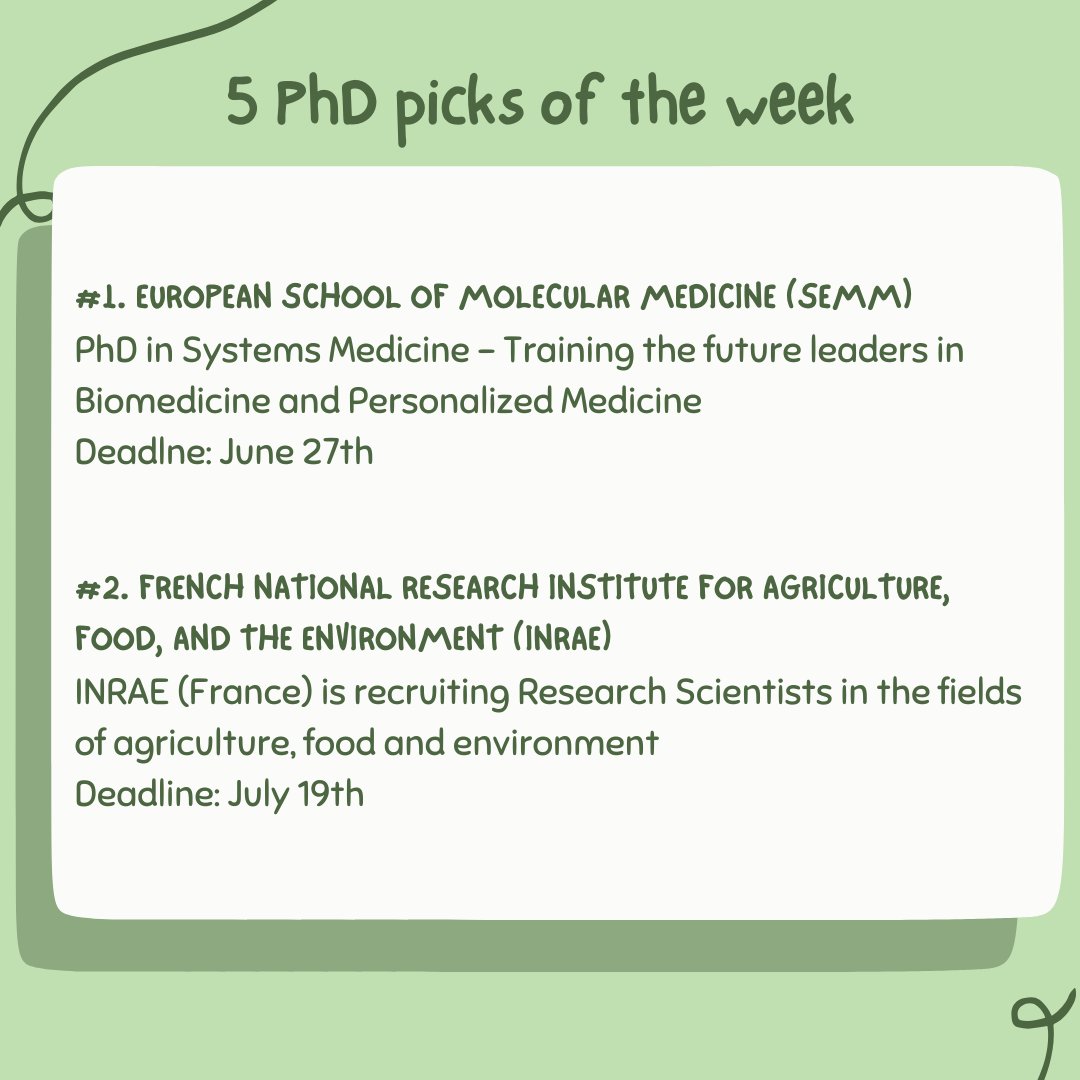 ConsultEd15's tweet image. With funded PhD programs getting increasingly competitive, it is important to identify the right programs that match your research experience. 
.
.
.
.
.
.
.
#ConsultEd #funded #PhD #fundedphd #doctoralprograms #doctoralfellowships #studyineurope