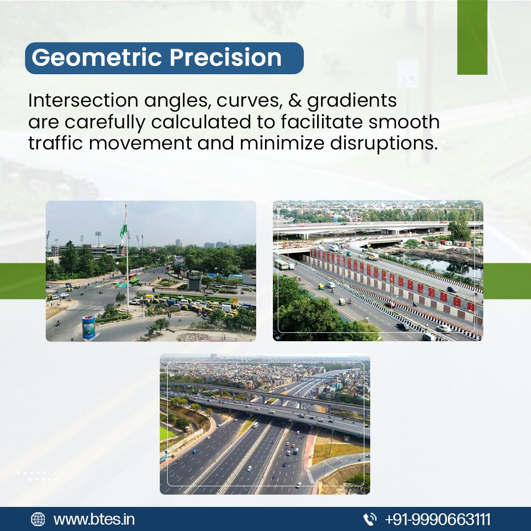 BTES_CONSULTANT's tweet image. Join us as we navigate through the intricate landscape of intersection design, where safety, convenience, and sustainability converge to redefine the road experience for all.
📞: +91-9990663111

#BTESConsulting #IntersectionDesign #RoadSafety #TrafficFlow #EfficiencyInMotion