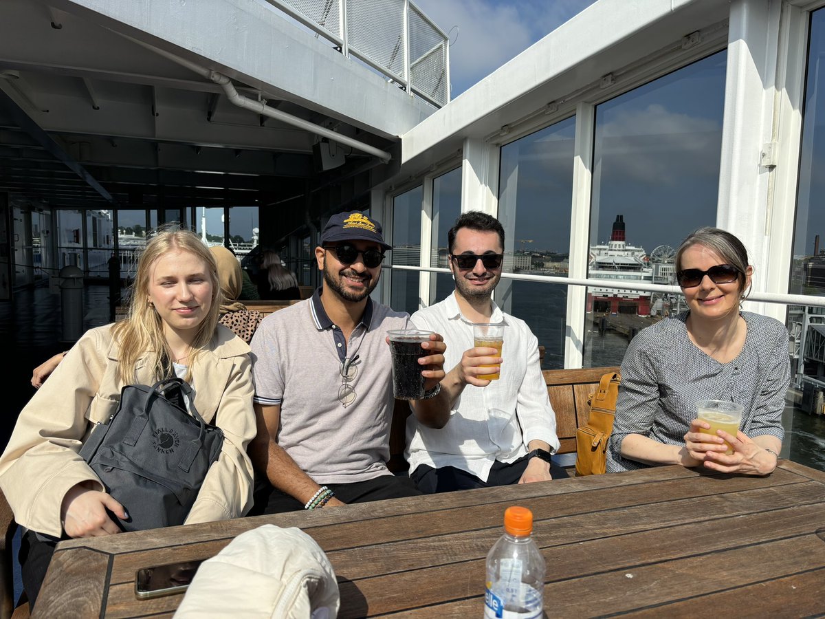 The Kauppi Lab is on board and excited for our upcoming retreat in Tallinn! 🛳️Looking forward to an inspiring and productive time together. #LabRetreat #TeamBuilding