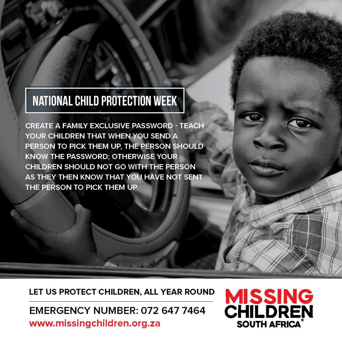 072MISSING's tweet image. #MissingChildrenSouthAfrica supports #NationalChildProtectionWeek!

Every child has the right NOT to be required or permitted to perform work or provide services that are inappropriate for a person of that child’s age, or to place at risk the child’s well-being, education,