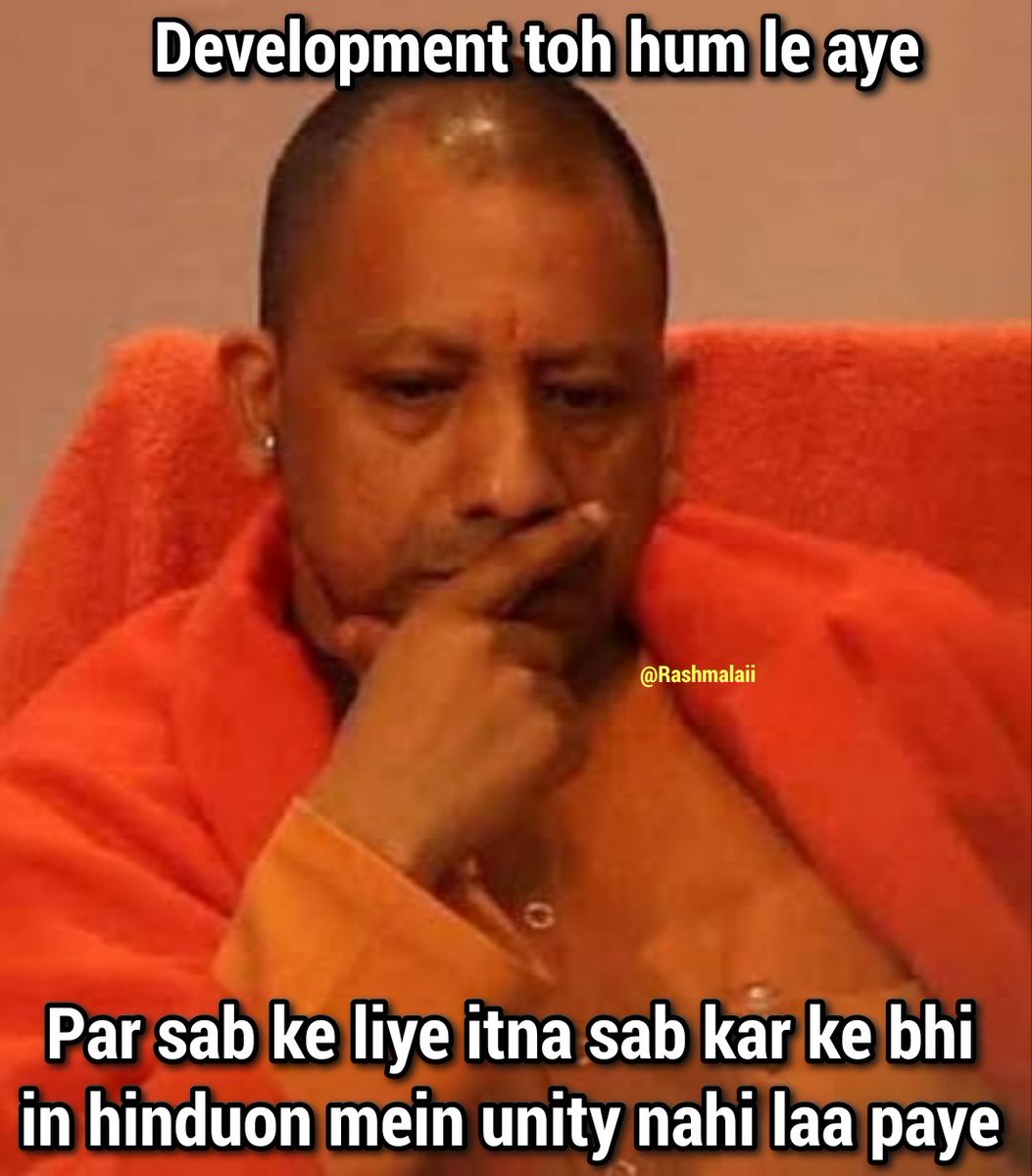 Rashmalaii's tweet photo. We don't deserve Yogi Ji
#ElectionsResults https://t.co/PXEFry4EAS