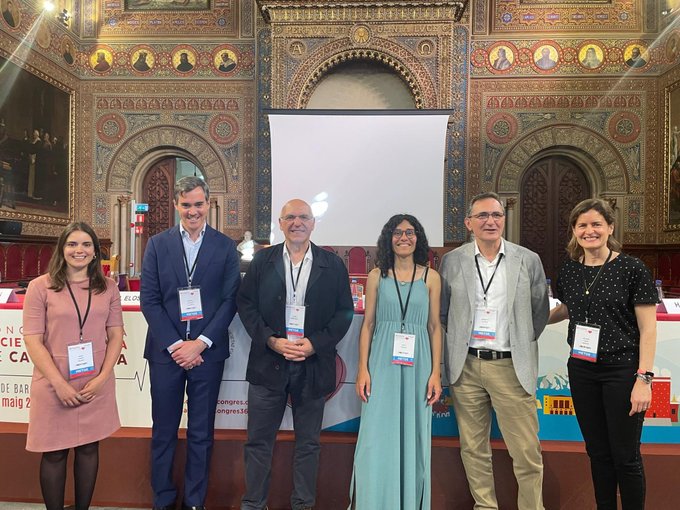 HMar Research Institute (@hmar_research) on Twitter photo Èxit de la presentació de l'estudi sobre la incidència de l'#infartmiocardi amb dades de l'estudi <a href="/REGICOR_project/">REGICOR</a> al congrés de la <a href="/catcardio/">Societat Catalana de Cardiologia</a>
El treball ja es pot consultar a la <a href="/RevEspCardiol/">REC Publications</a>
#CatCardioCongres36 <a href="/hospitaldelmar/">Hospital del Mar</a> <a href="/AQuAScat/">AQuAS</a> <a href="/CIBER_CV/">CIBERCV</a> <a href="/RobertoElosua/">Roberto Elosua</a> Èxit de la presentació de l'estudi sobre la incidència de l'#infartmiocardi amb dades de l'estudi <a href="/REGICOR_project/">REGICOR</a> al congrés de la <a href="/catcardio/">Societat Catalana de Cardiologia</a>
El treball ja es pot consultar a la <a href="/RevEspCardiol/">REC Publications</a>
#CatCardioCongres36 <a href="/hospitaldelmar/">Hospital del Mar</a> <a href="/AQuAScat/">AQuAS</a> <a href="/CIBER_CV/">CIBERCV</a> <a href="/RobertoElosua/">Roberto Elosua</a>