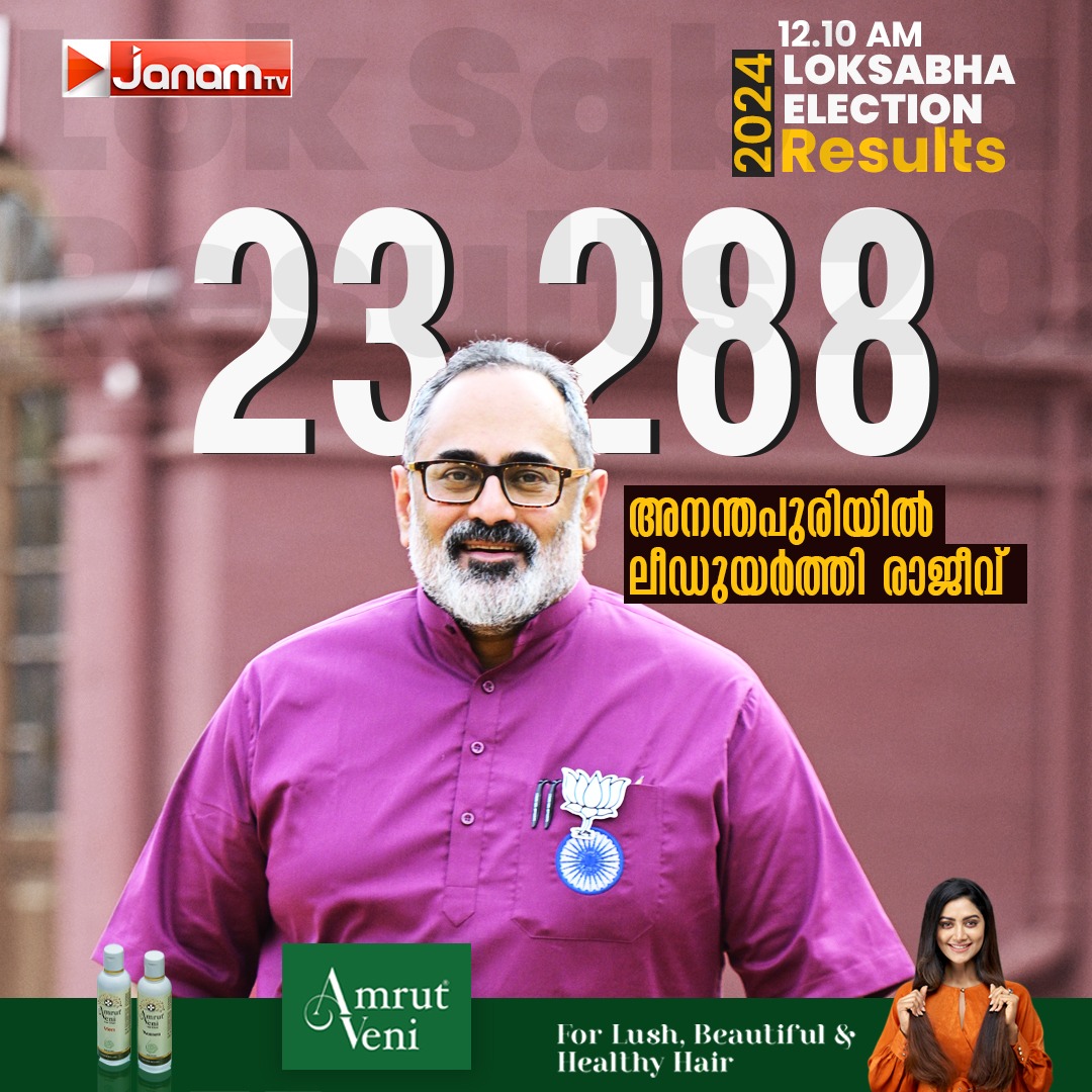 tvjanam's tweet photo. കോൺഗ്രസിന്റെ പരമ്പരാഗത വോട്ടുകൾ ചോർന്നു..? ലീഡ് നില ഉയർത്തി രാജീവ്
#ElectionsResults #ElectionUpdate #BigBreaking #NarendraModi #RahulGhandhi #BJP #ElectionsResults #CPM #18thloksabha #janamtv #janamdigital #janamonline https://t.co/LC0Edto0Xx