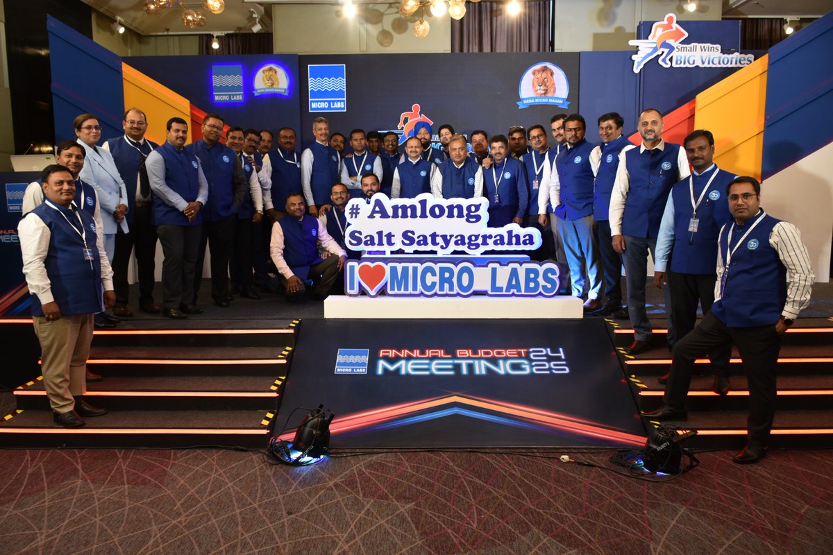 indiabookrecord's tweet image. Micro Labs, a leading pharmaceutical company, has united with healthcare professionals across India to raise awareness on salt reduction It is all set to etch its name in the #IBR with the title ‘Maximum HCPs Taking an Online Pledge for Salt Reduction’.
#MicroLabs #SaltReduction