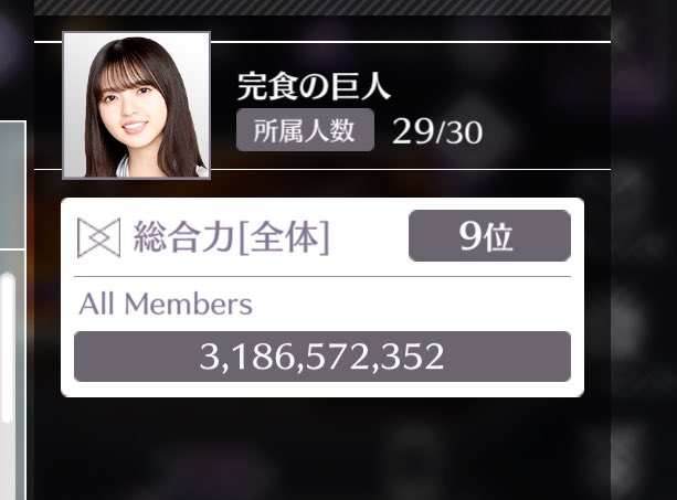 HappyYuki55's tweet image. 乃木フラチャンネル12ランキング9位

完食の巨人メンバー募集中です！！
グループID6983です

3日間ログイン無しとかがあれば追放対象にはなりますがその他は特に決まりは無いです！やる気があれば大丈夫です！

とても楽しいグルなのでよかったら来ませんかー
DMも受け付けてます

 #乃木フラ #ch12