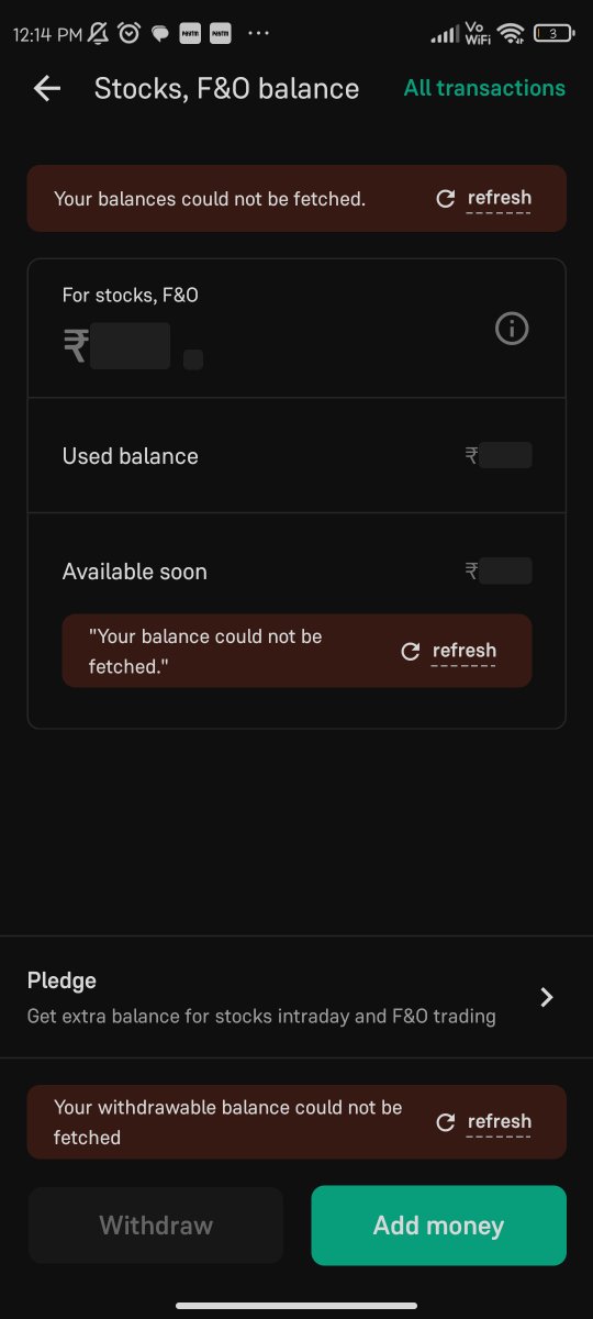 chitresh_256's tweet photo. Hey @_groww , fix this issue ASAP , I'm unable to use my demat account balance 
#groww https://t.co/j8qdA9TWRI