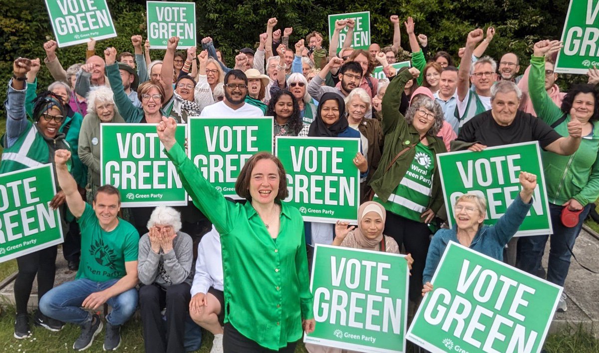 Central Birkenhead has a child poverty rate of 61%.

That’s why the Green Party beat Labour in the local elections there winning 38% of the vote.

The Green Party is now the natural home for the working class.