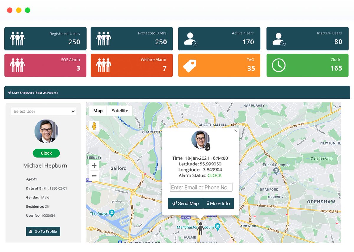 archangelccc's tweet image. Lone working managed in a single platform...Designed with people at its core, Archangel delivers a complete cloud monitoring solution, enabling you to oversee &amp;amp; manage employee, #loneworker &amp;amp;  #homeworker #safety in one powerful platform
archangel.cloud/safety/
#loneworkersafety