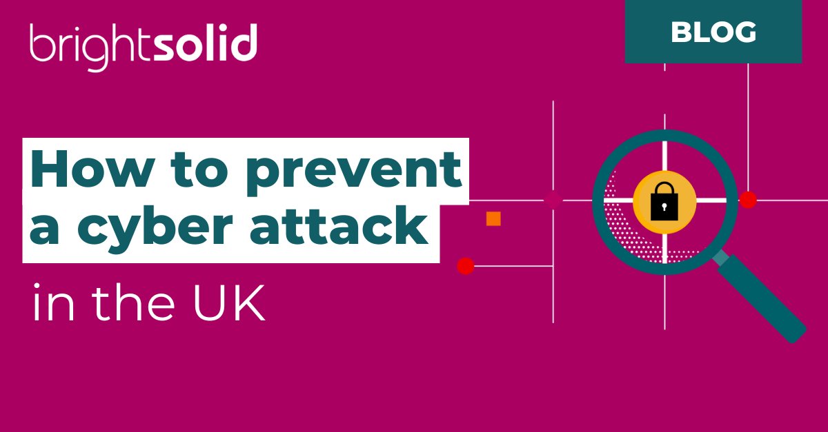 brightsolid's tweet photo. Cyber attacks are hitting UK businesses hard.

But here’s the good news: You can fight back and win. 

Our latest blog reveals the secrets to staying one step ahead of cyber threats. 

Read it now and turn the tables on cyber criminals!  https://t.co/0LOuATqGPZ

#CyberSecurity https://t.co/hfhJElPEHq