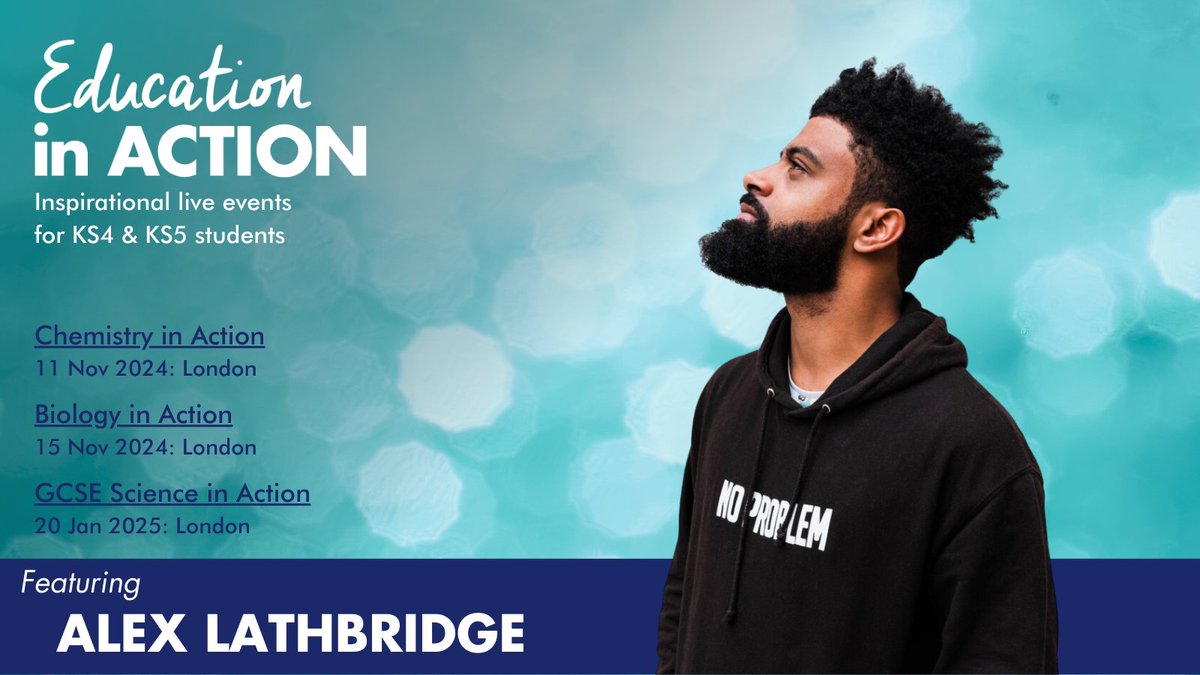 edu_in_action's tweet photo. We are excited to announce that science journalist Dr Alex Lathbridge @thermoflynamics is speaking at three upcoming Education in Action events. These talks are going to be epic! Check them out here: https://t.co/n7A409wZHR

#sciencetalk #discovery #inspire #rolemodels #STEM https://t.co/eC9OxHClsD