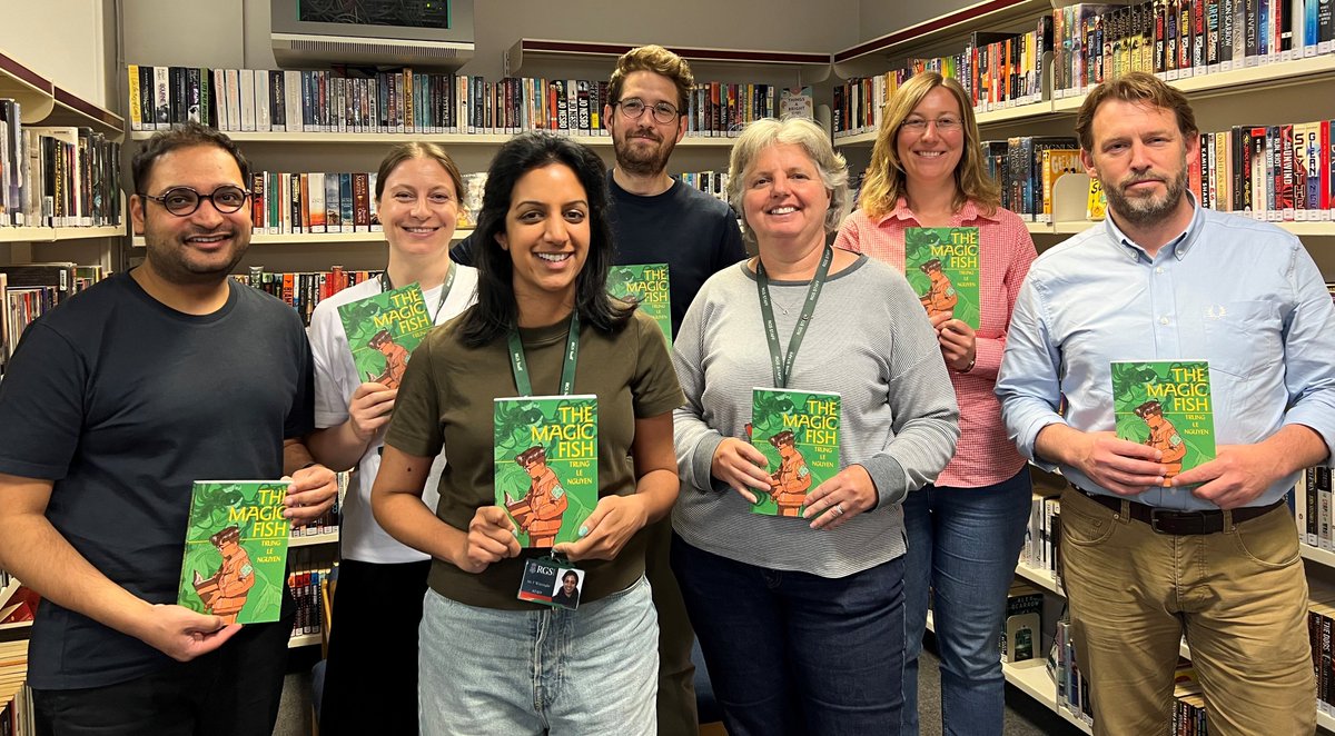 The Mallison Library (@rgsglibrary) on Twitter photo Our inspirational English Dept recommend The Magic Fish by <a href="/trungles/">Trung Le Nguyen (not here anymore)</a> – a beautifully drawn exploration of identity, migration & how stories can be used to communicate deep truths. What will <a href="/ChancellorsLib1/">Chancellor's Library</a> & <a href="/Alleyns_Library/">Library at Alleyn's School</a> have for us to #ReadWithPride tomorrow? <a href="/RGSGuildford/">RGS Guildford</a> Our inspirational English Dept recommend The Magic Fish by <a href="/trungles/">Trung Le Nguyen (not here anymore)</a> – a beautifully drawn exploration of identity, migration & how stories can be used to communicate deep truths. What will <a href="/ChancellorsLib1/">Chancellor's Library</a> & <a href="/Alleyns_Library/">Library at Alleyn's School</a> have for us to #ReadWithPride tomorrow? <a href="/RGSGuildford/">RGS Guildford</a>