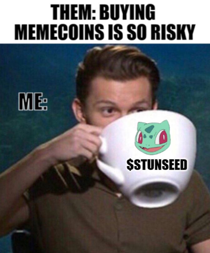 stunseedcoin's tweet photo. Not for $STUNSEED π #spellitbackwards https://t.co/5NBVtGM7Md