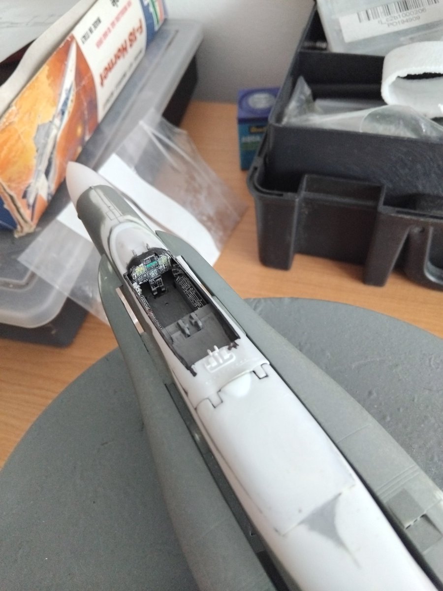 TinpotJ's tweet photo. Progress on the hornet #JFFJET https://t.co/XMqrmtfzNZ