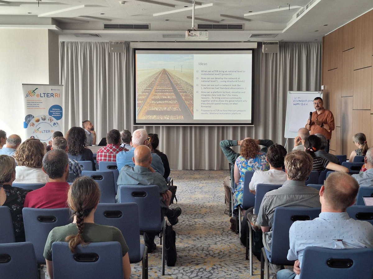 📌 We start Day 2 of our eLTER meeting in Sofia with WPs updates and discussions and presenting highlights from a Romanian flagship example of strengthening #ecosystems and #biodiversity research capacity via e-science and technology. ⬇️⬇️